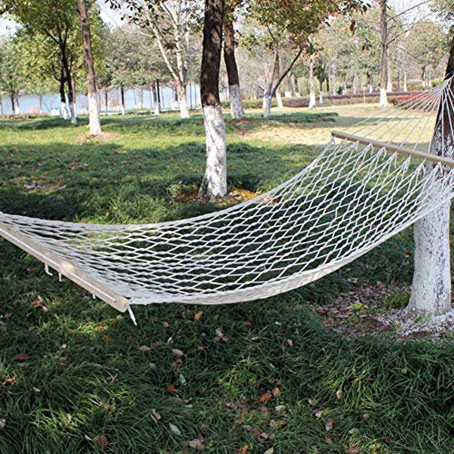 Tragbare Netz-Hängematten-Hängeschaukel für die Gartendekoration Im Freien