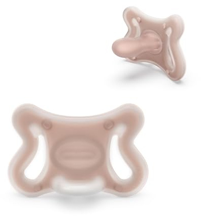 Suavinex, Neugeborenen-Schnuller Zero Zero mit physiologischem SX Pro Sauger für Babys von -2 bis 2 Monaten, für Frühgeborene, Hypoallergen, Geeignet für empfindliche Haut, Skin-Friendly, Medium