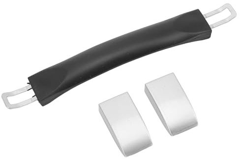 Psytfei Gepäck Koffer Griff Ersatz 24.6cm Koffergriffe Gepäck Koffer Griff Reisekoffer Reparatur Zubehör für Koffer Box Gepäckkoffer Gitarrentasche Werkzeugkoffer Schwarz