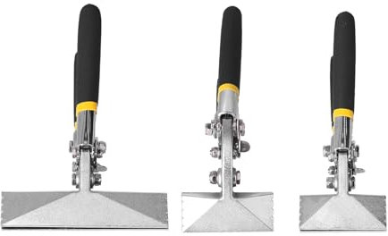 Hand Seamer Pliers, Metal Multifunctional Straight Bending Tool Sheet Metal Seamer Form Edge Seamer Seaming Plier Standing Seam Roofing Tools for Plate Metals(80MM bending pliers (straight style))