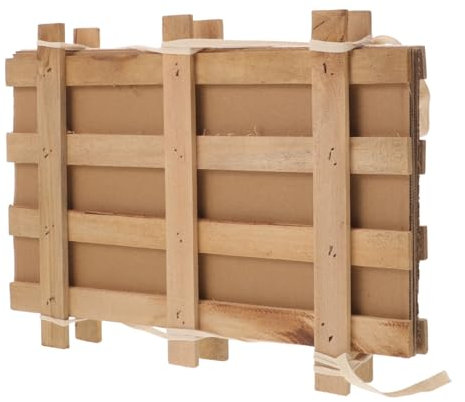 HOOTNEE Spanplatte Zum Basteln Spanplatte Für Buchbinden Herbarienklammer Aus Holz Probenhalter Für Herbarien Herbarienrahmen Mit Clip Rahmen Für Blumenproben Holzrahmen Für Blumenausstell