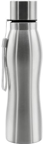ICEBLUEOR Stainless Steel Water Bottle, 750ml Metal, Leak Proof Non Insulated Single Wall, Reusable for School Office Gym Running Sports Travel