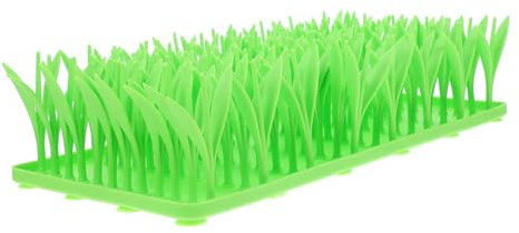 VILLFUL Futtermatte Aus Mit Grasdesign Für Katzen Und Welpen rutschfeste Interaktive Schnüffelmatte Zum Langsamen Fressen Für Haustiere