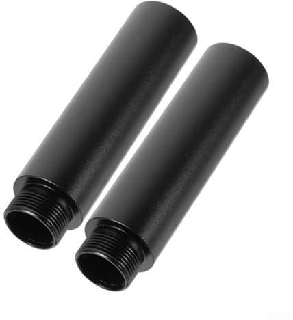 Set di due estensioni professionali per asta microfonica, leggere e di lunghezza 58