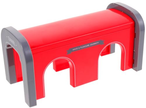 BESPORTBLE TúNel De Tren Decorativo De SimulacióN Juguete para NiñOs Modelo De Paisaje Ferroviario Accesorio De Tren Educativo Y Divertido 6.88X3.34X3.14In