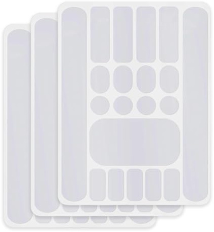 Lumi Zenva 3 Stück Fahrrad Rahmen Schutz Carbon Aufkleber, Fahrrad Schutzfolie, Rahmenschutzfolie Fahrrad, Schutzfolie gegen Lackschäden – Für MTB, E-Bike, Trekking- & Citybike geeignet