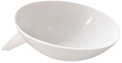 Gatuida Bol de Escurridor Multifuncional para Cocina con para Drenaje Rápido Colador de Plástico Grueso para Verduras Frutas y Fideos Organizador Práctico y Resistente Color Blanco