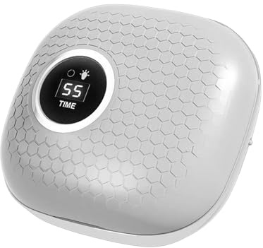 TocaFeank Appareil De Nettoyage Pour Lentilles De Contact | Appareil De Nettoyage Portable Avec Miroir Et Led Pour Lentilles De Contact - Dispositif De Quotidien Pour Soins Visuels - Pour
