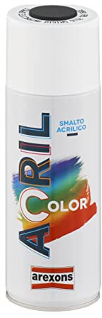 AREXONS | Acrilcolor RAL 7016 GRIGIO ANTRACITE OPACO 400 ml, Colore Acrilico, Smalto Spray per Superfici, Ottima Copertura