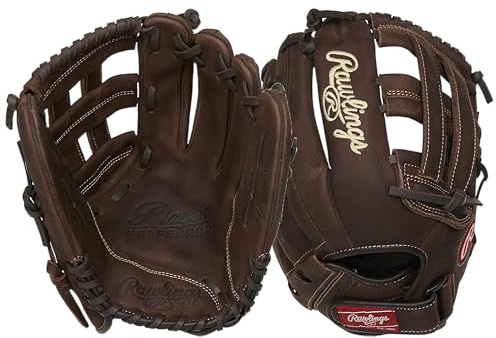 Rawlings | PLAYER PREFERRED Glove | Baseball/Softball | Right Hand Throw | 12.5 - Pro H-Web
