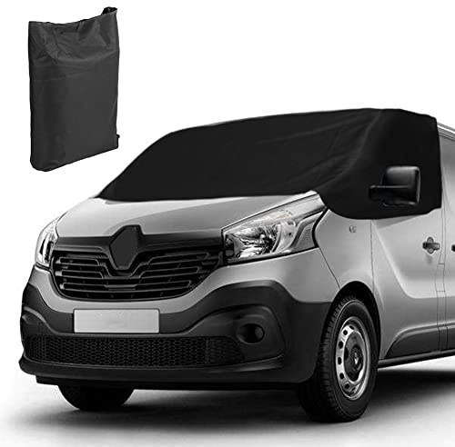 Auto Windschutzscheiben Abdeckung Ersatz für Renault Trafic 2014-2026 | 600D Luxus Sonnenschutz, Verdunkelung Thermomatten, Blockiert UV Strahlen Wetterfeste Eisschutz Frontabdeckung Wrap Cover