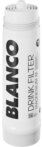BLANCO Drink Filter Soft Magnésium M | Moins de calcaire et de magnésium supplémentaire | Plus de goût | Compatible avec Drink.soda & CHOICE.all | Cartouche filtrante anticalcaire | Eau potable | 520