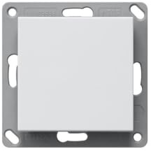 GIRA 246103 BT Wandsender 1fach, System 55, Reinweiß Glänzend