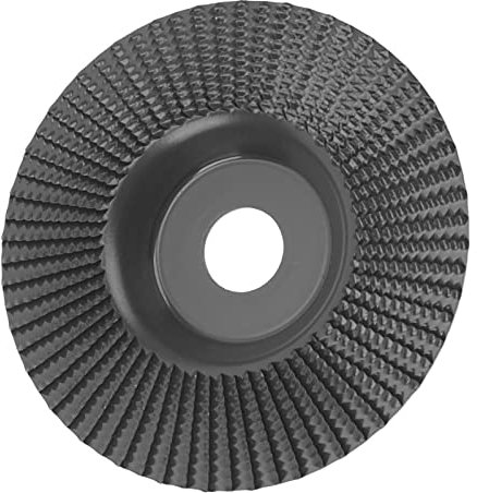 SZTVECFW Disque de meuleuse d'angle Disque de Sculpture sur Bois Disque de façonnage for meuleuse Disque abrasif de Sculpture en carbure de tungstène de 125 mm for meules de Coupe abrasives(Black)