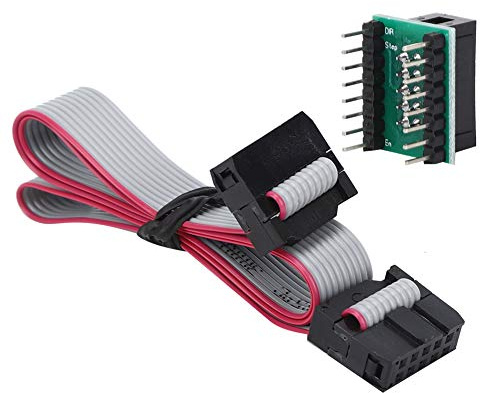 Stepper -Motor -Treiberadapterkabel, 3D -Drucker -Motorantriebs -Konverter -Adapter A4988 Kompatibel mit Motorstrom Unter 1,5A für Stepper -Motorzubehör Kompatibel