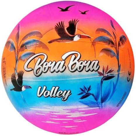 CUCUBA Pallone da Volley Beach Volley Modello Flyo Bora Bora da Allenamento o Partita Misura Regolamentare