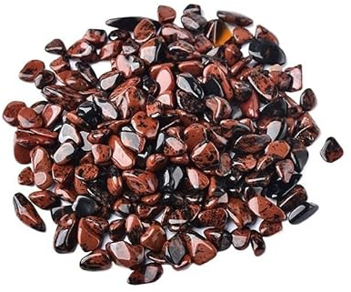 Gravier en cristal naturel de quartz rose poli, 100 g – Décoration d'intérieur colorée et pierre d'aquarium for la guérison énergétique(Red)