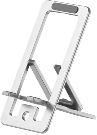 Generiskt mobiltelefonstativ för skrivbord aluminiumlegering fällbart