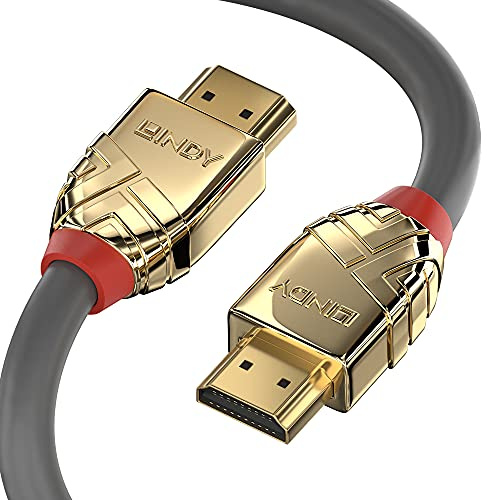 LINDY 37865 7.5m High Speed HDMI Kabel, Gold Line