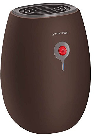 TROTEC TTP 1 E Luftentfeuchter Leistung 0,22 L/Tag – 5 m²/12,5 m³ | Raumentfeuchter braun