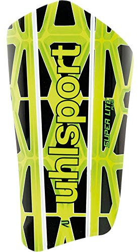 uhlsport Unisex Jugend Super Lite Plus Protektoren, Schwarz/Fluo Gelb/Fluo Grau, XXS