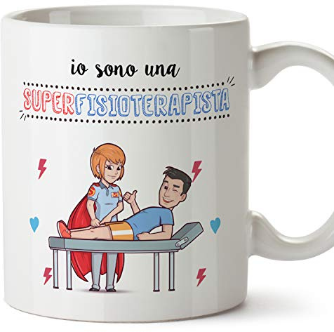 MUGFFINS (mugg på italienska) fysioterapeut (kvinna) 350 ml