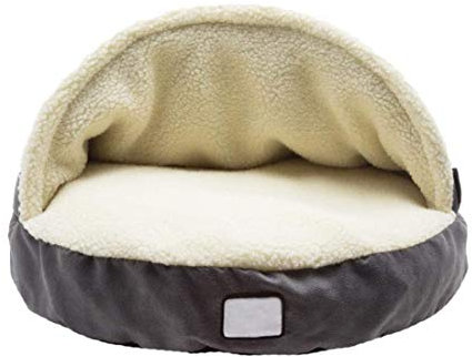 DUCHEN Hundehöhle Warm Weiche Hundehütte Große Schlafsack Tierbedarf Kennel Pads House Abnehmbar Waschbar Hundebett für große Hunde und Katzen