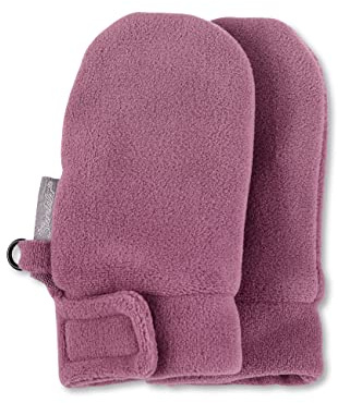 Sterntaler Unisex Baby Fäustlinge Ohne Daumen aus Microfleece, mit Klettverschluss Handschuh