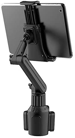 Maodom Portavasos Soporte para Tableta - Soporte para Tableta Ajustable 360° | Titular la Almohadilla del Soporte del teléfono móvil del Coche la Base Triangular la Barra