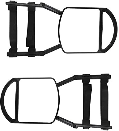 Baceyong Car Towing Mirrors Extension, Adjustable Convex Trailer Mirrors for Caravan Van Motorhome, Pack of 2