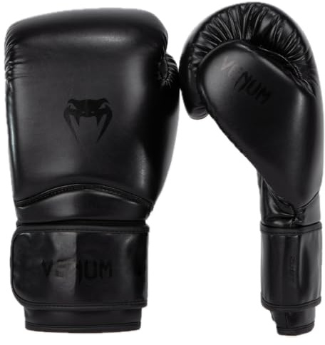 Venum Contender 1.5 Boxhandschuhe - Schwarz-Schwarz - 12-Unze