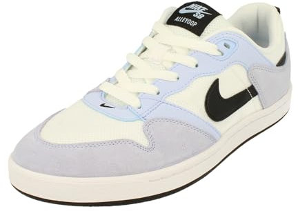 NIKE SB Alleyoop Mens Trainers CJ0882 Sneakers Shoes (UK 7 US 8 EU 41, Light Marine Black White Black 500)