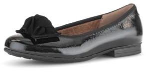 Gabor Ballerines classiques pour femme, plates, largeur supplémentaire modérée (G), Noir 97., 43 EU