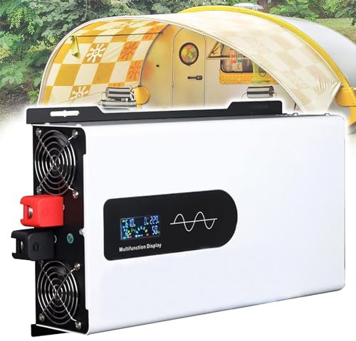 SXYKXYDL Onduleur à Onde sinusoïdale Pure 5000W 6000W 8000W 10000W 12000W, convertisseur CC vers CA, onduleur de Voiture pour Ordinateur Portable, 24V-12000W