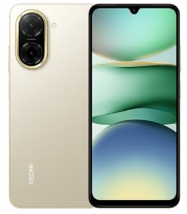 XIAOMI Redmi A5 Smartphone 6.88 4GB+128GB Dual SIM 4G 5200mAh 15W Couleur Or (avec Chargeur)