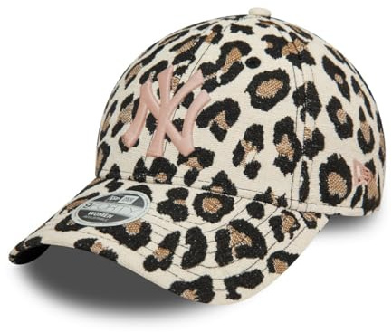 New Era Women MLB 9FORTY Leo Jacquard Leopard Cap New York Yankees