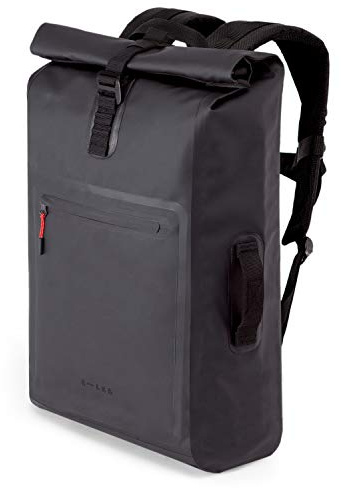 A-Lab Fahrradrucksack Model D in Olive – Herren Laptoprucksack 26l für Arbeit Uni und Schule - 15 Zoll Notebook Inlay Backpack wasserdicht mit Rolltop – Männer Kurrierrucksack Laptop Rucksack