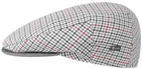Lipodo Inglese Bic Casquette Plate a Carreaux Fabrique en Italie Homme Femme Printemps Ete