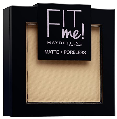 Maybelline Fit Me! Matte + Poreless Powder Nr. 220 Natural beige, mattierendes Puder, passt sich dem Hautton an, 16 g