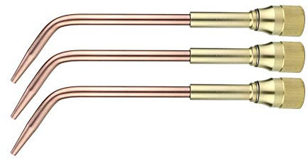 SÜA Acetylen-Schweiß- und Lötspitze 23A90, kompatibel mit Harris-Taschenlampen – Mischer: D-85 – (3er-Pack) Größen: 1, 2 und 3