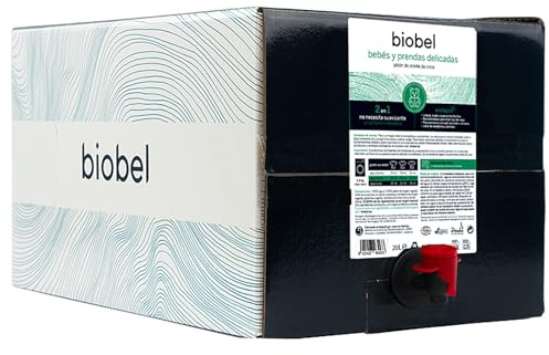 Biobel - Jabón de Aceite de Coco - 100% Natural - 20 L