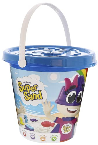 Super Sand 919828.006 Aufbewahrungs-Eimer, rot, Mehrfarbig