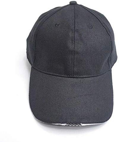 Gorra de béisbol con luz LED, manos libres, gorra deportiva brillante, ajustable, para correr, transpirable, para fiestas, festivales, rave