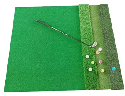 Golf Übungsmatte Golf Abschlagmatte Golfübungsmatten können den Landepunkt des Schlägers effektiv analysieren, um zu verstehen, wo Sie den Ball berühren