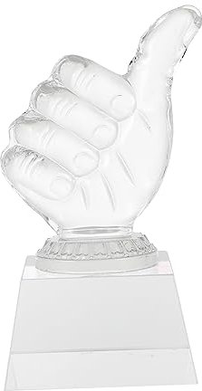 Toddmomy Crystal Decor Small Trophy Cup for Winners Engraved Award Trophy for Boys and Girls