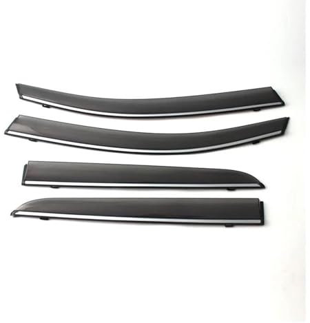 DATOUJLS Auto-Windabweiser für Fenster Sonnen Und Regenschutz Für Fenster Für F&ord Für Fiesta Schrägheck 2010 2011 2012 2013 2014 2015 2016 2017 2018 2019 2020 2021