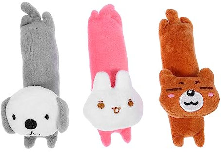 SEWOART 3stücke Plüsch Katzenminze Spielzeug Für Indoor Katzen Kätzchen Mit Katzenminze Bissfestes Spielzeug Zum Krallen Schleifen Plüschspielzeug Für Katzen