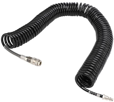 YDuupxe Tuyau D'air 12 M de Tuyau de Compresseur D'air Tangling avec Restricteur de Coude pour Duster