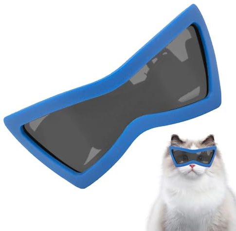 Hundebrille - Winddichte Schutzbrille Für Hunde | Staubdichter UV-Schutz Mit Verstellbarem Band Für Outdoor Wandern Motorrad