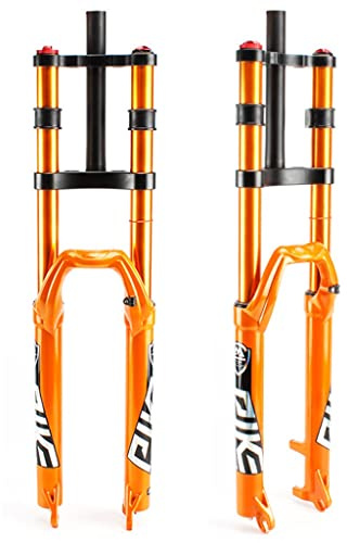 FKXSXAZ MTB Downhill Air Fork 26/27.5/29 Inch, Mountain Bike Suspension 1-1/8 Disc Brake 150mm Travel for DH/XC/BMX Forks